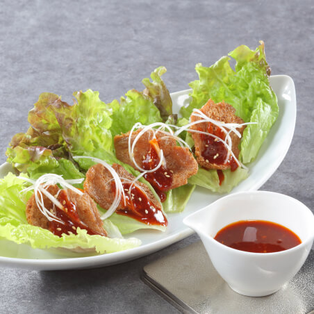 なっと肉サムギョプサル風