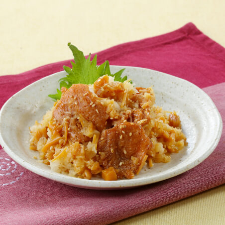 なっと肉サムギョプサル風